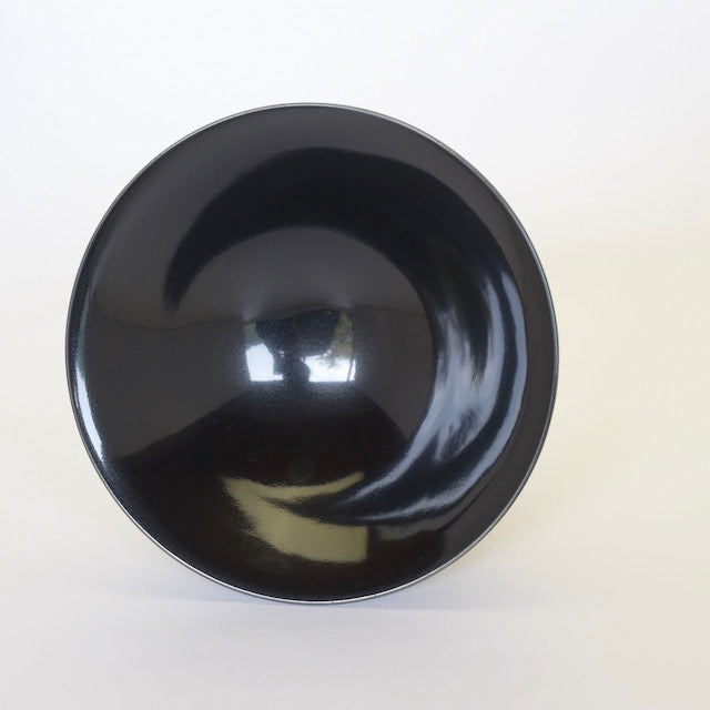 中里隆 日常のうつわ ゴブレット kuro 【脚付き鉢】