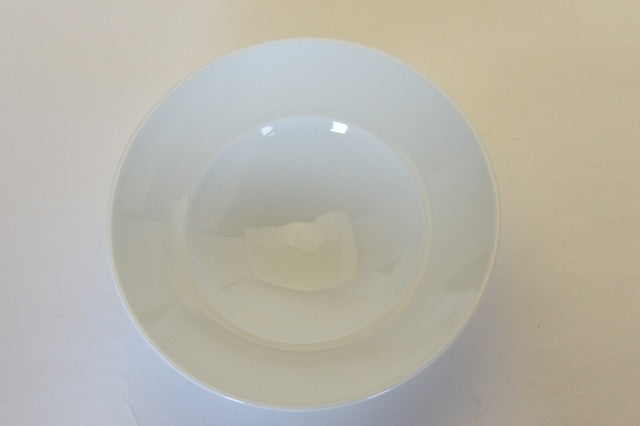 中里隆　日常のうつわ　高脚深皿　【脚付き皿】【白磁器】