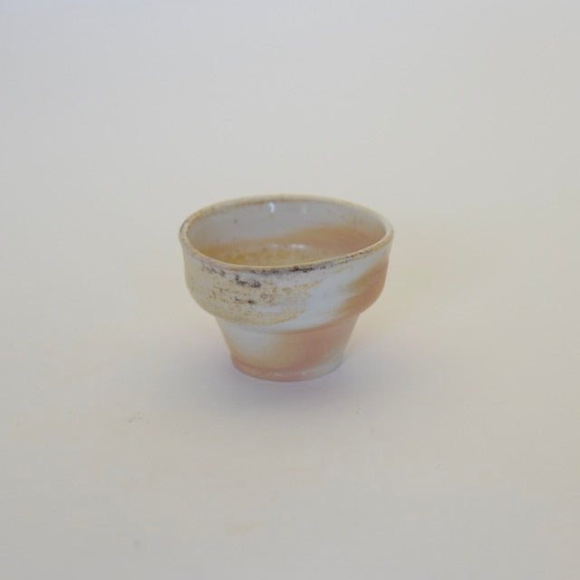 中里隆　スケルツコー焼き〆ぐい呑み【盃】【酒器】843