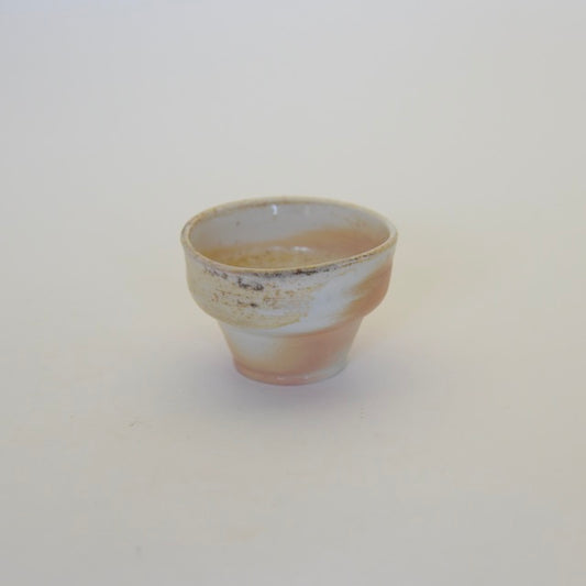 中里隆　スケルツコー焼き〆ぐい呑み【盃】【酒器】843