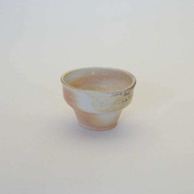 中里隆　スケルツコー焼き〆ぐい呑み【盃】【酒器】843