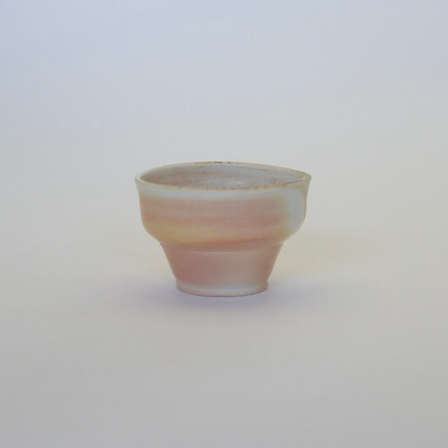 中里隆　スケルツコー焼き〆ぐい呑み【盃】【酒器】843