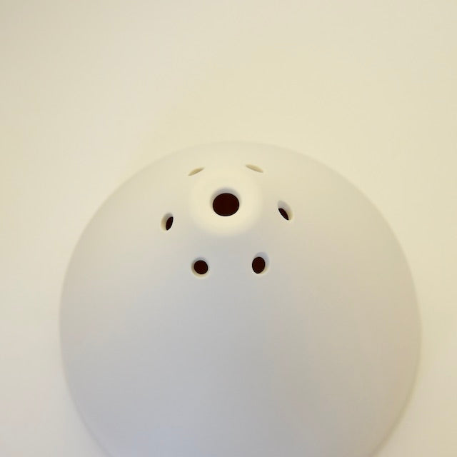 中里隆 ランプシェード ラッパ型 | 白磁