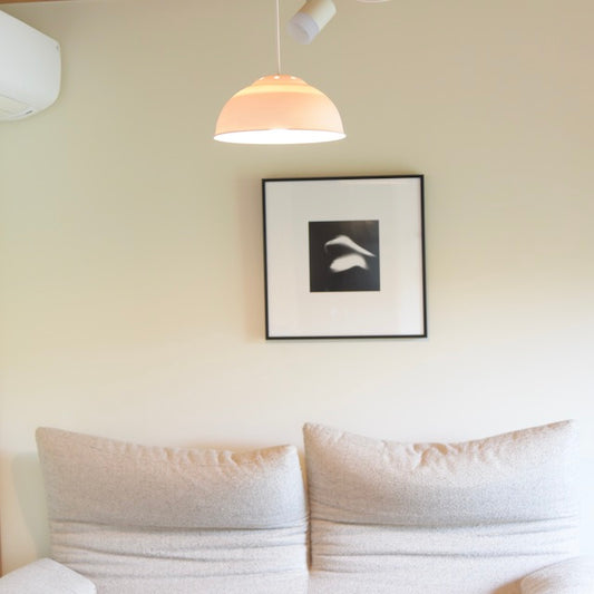 中里隆 ランプシェード 丸型 | 白磁