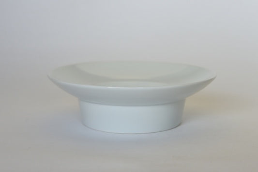 中里隆　日常のうつわ　高脚深皿　【脚付き皿】【白磁器】